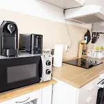 3-Room Apartment With 4 Single Beds