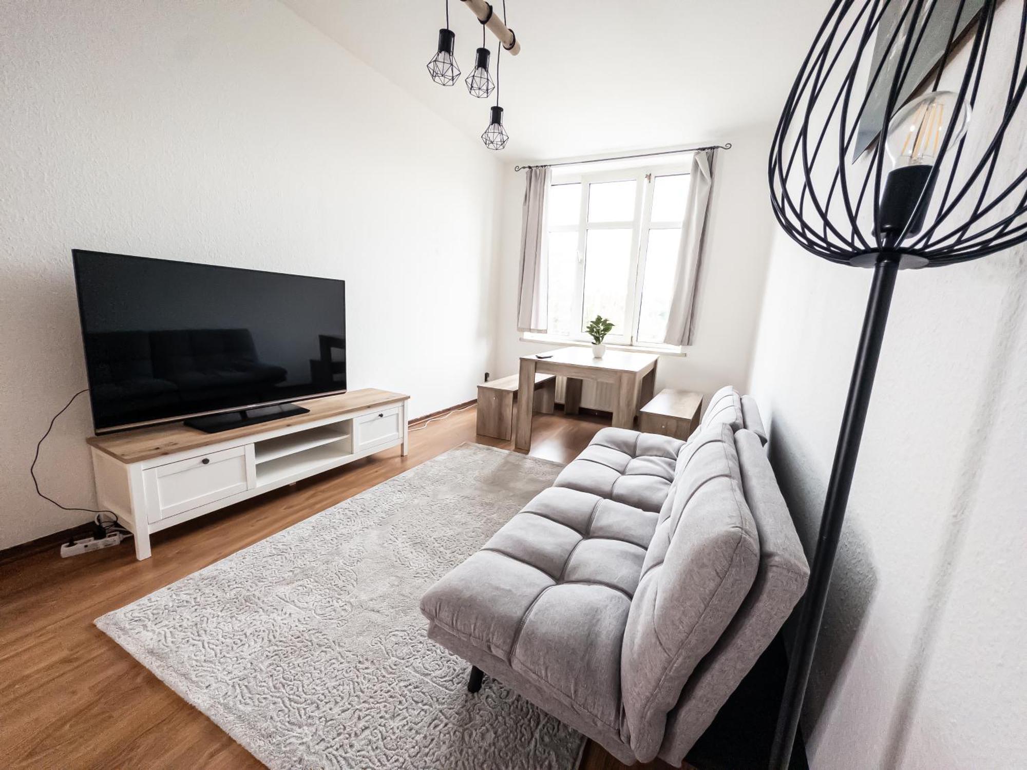 Apartment 3-room With 4 Single Beds Leipzig